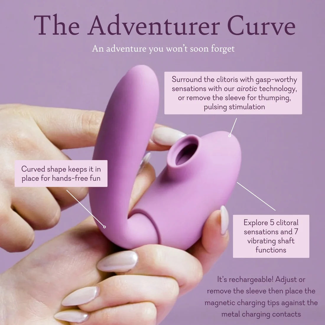 The Adventurer Curve Massager
