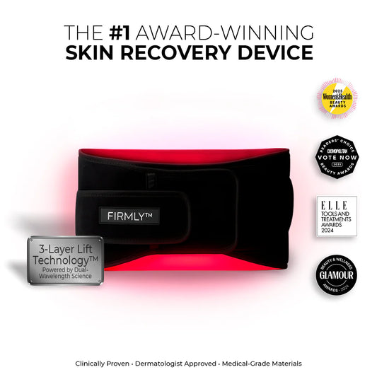 FIRMLY | Dual-Wavelength Red Light Belt with 3-Layer Lift Technology